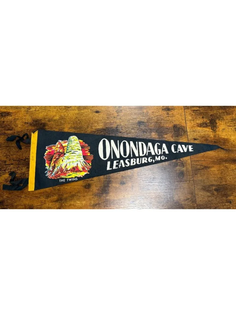 Vintage Onondaga Cave Leasburg, Missouri pennant